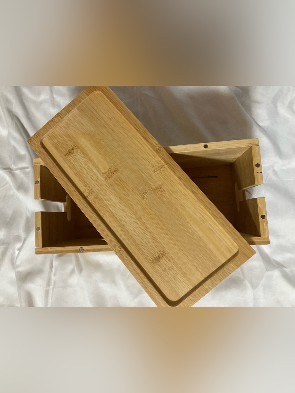 Power Strip Surge Protector Cable Management Box - Picture 2 of 9